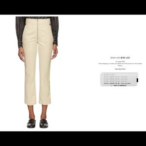 Isabel Marant Zip Jean size 36